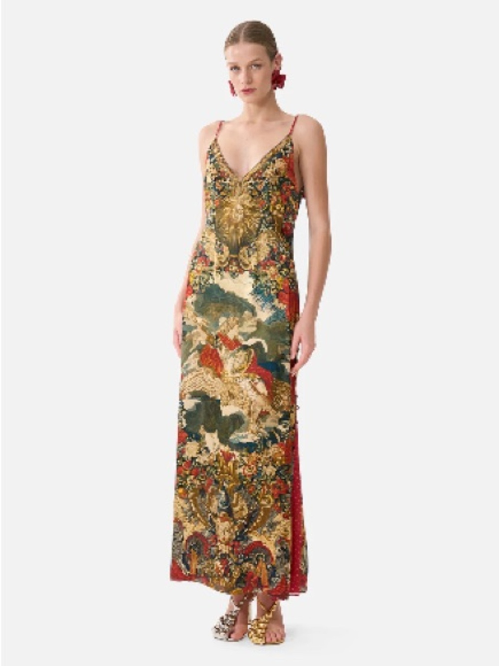 Camilla Long Godet Slip Dress — Meet me at the Met